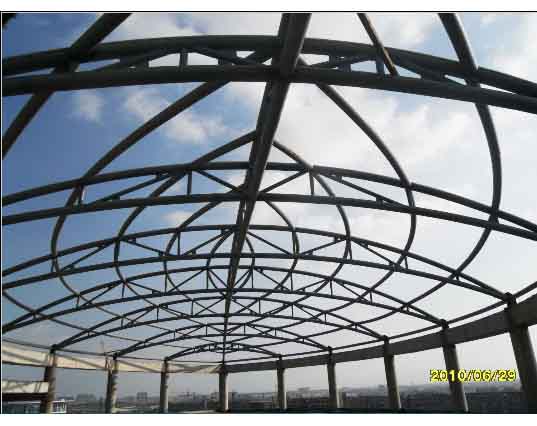 佛山中煤朔州宾馆管桁架工程