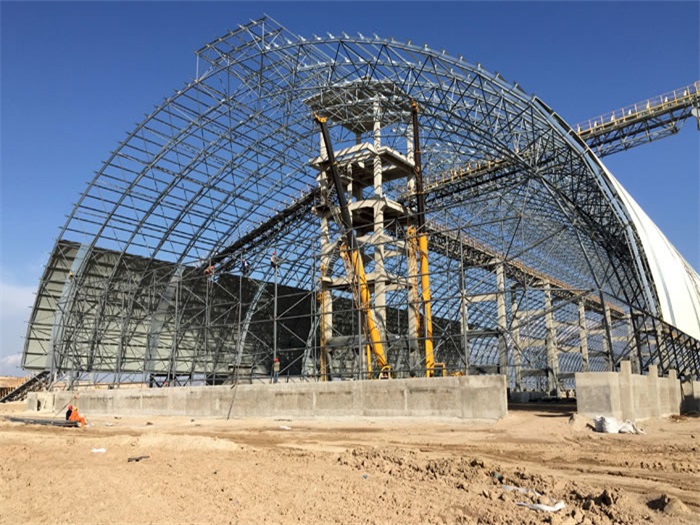 佛山煤机油桶翘工程网架